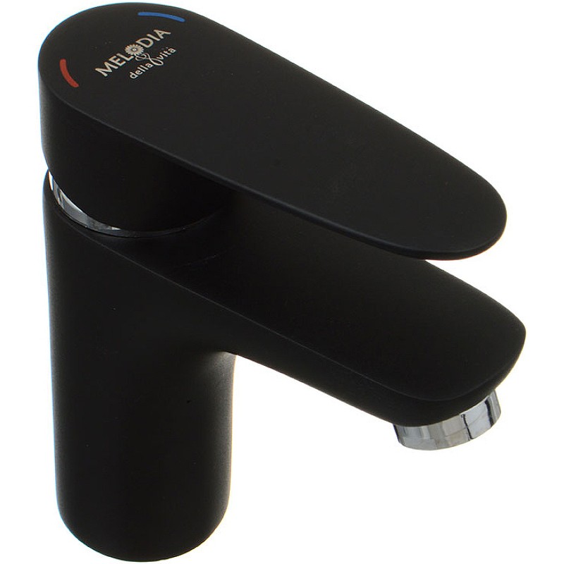 Смеситель для раковины Melodia della vita Moderno MDV35120_bk Черный латунь