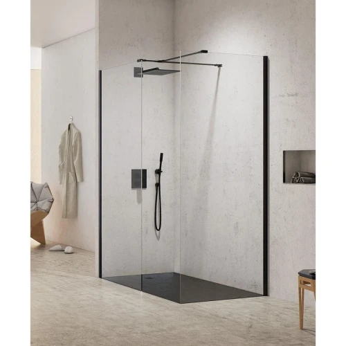 Душевое ограждение New Trendy NEW MODUS Black x140 EXK-5633