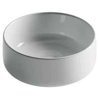 Раковина-чаша Ceramicanova Element 36 CN5047 Белая фарфор накладная