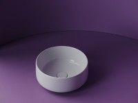 Раковина-чаша Ceramicanova Element 36 CN5047 Белая фарфор накладная