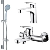 Комплект смесителей Bravat Eler F00450CP 3 в 1
