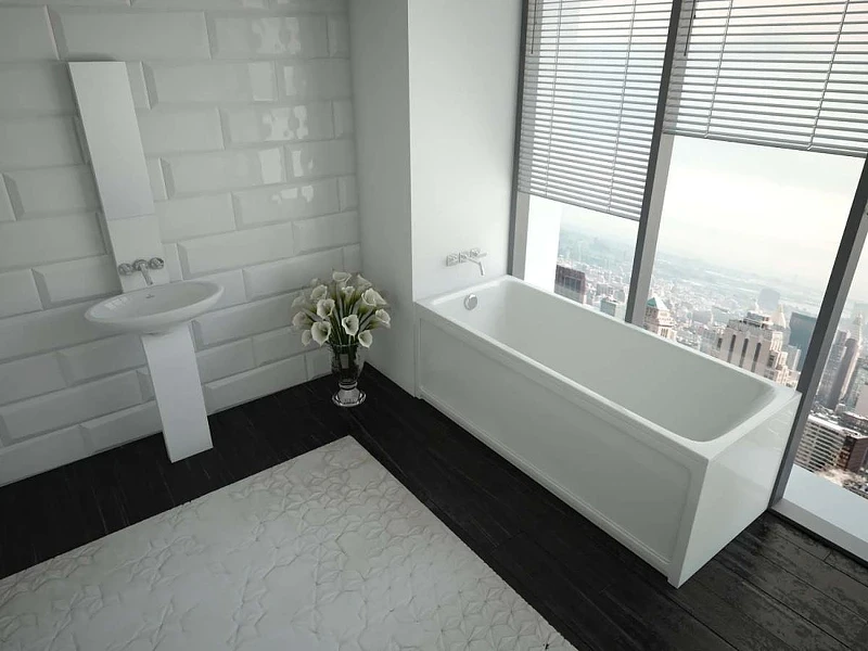 Акриловая ванна Azario Bella 140х70 AV.0020140 цвет Белый
