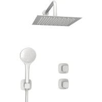 Душевая система WasserKRAFT Saale A9551.266.146.254.328.156.155 Белая матовая латунь встраиваемый