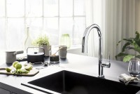 Смеситель для кухни Hansgrohe Aqittura M91 76803000 Хром латунь
