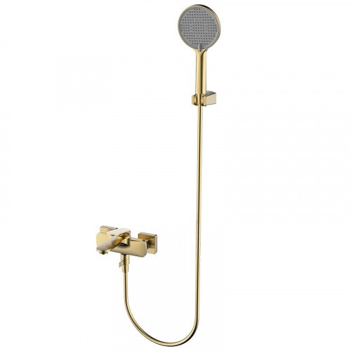 Смеситель для ванны AQUAme Imola AQM6712BG цвет Золото шлифованное