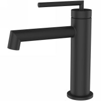 Смеситель для раковины BelBagno Acqua ACQUA-LVM-NERO Черный матовый латунь