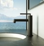 Смеситель для раковины BelBagno Acqua ACQUA-LVM-NERO Черный матовый латунь