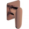 Смеситель для раковины WasserKRAFT Asphe A7751.289 Розовое золото латунь встраиваемый