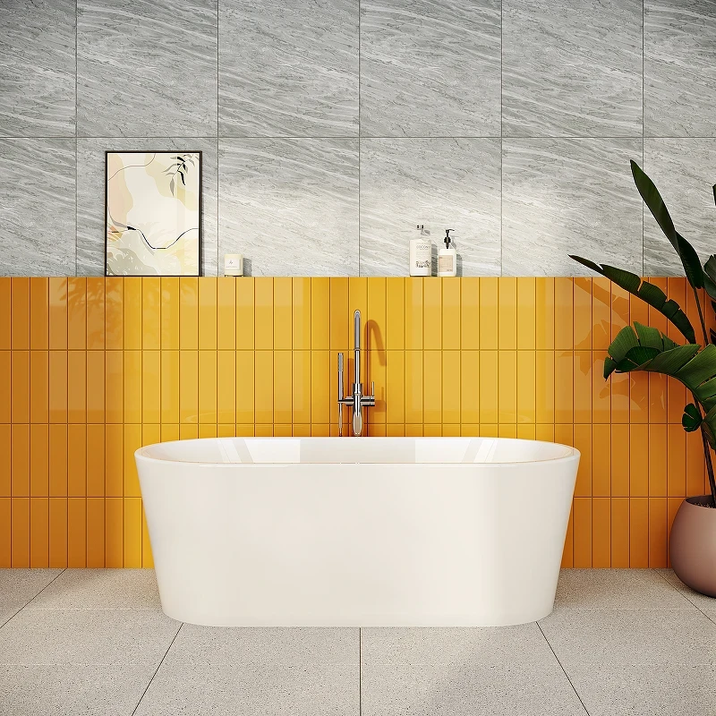 Акриловая ванна Vitra Geo170x80 65370006000 без гидромассажа