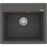 Кухонная мойка Lemark Hanka 570 9910017 Серый шелк
