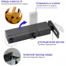 Смеситель для ванны Gappo G17-9 G3217-9 Оружейная сталь латунь на стену