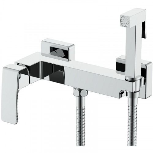 Гигиенический душ со смесителем Raglo R01.51 Хром латунь на стену