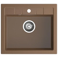 Кухонная мойка GranFest Quadro Q-561 терракот цвет Терракот