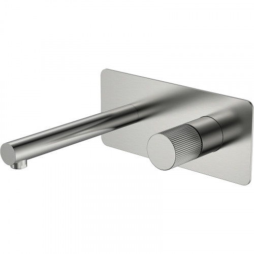 Смеситель для раковины Boheme Stick 125-NB.3 Никель латунь встраиваемый