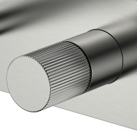 Смеситель для раковины Boheme Stick 125-NB.3 Никель латунь встраиваемый