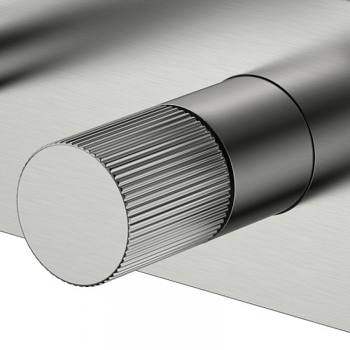 Смеситель для раковины Boheme Stick 125-NB.3 Никель латунь встраиваемый