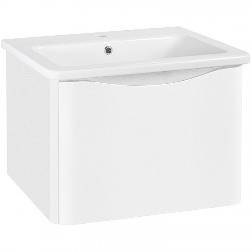 Тумба под раковину Runo Тоскана 60 00-00001412 Белая МДФ / ЛДСП