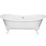 Чугунная ванна Elegansa Nadia 180x80 ножки Белые