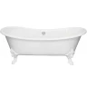 Чугунная ванна Elegansa Nadia 180x80 ножки Белые