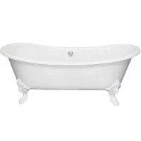 Чугунная ванна Elegansa Nadia 180x80 ножки Белые