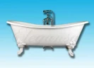 Чугунная ванна Elegansa Nadia 180x80 ножки Белые