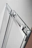 Душевой уголок Cezares Stylus-M AH-1 120x90 профиль Хром стекло прозрачное