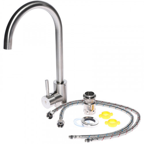 Смеситель для кухни Orange Steel M99-005ni Никель