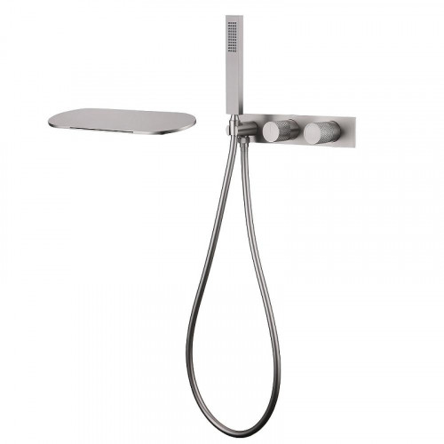 Смеситель для ванны Abber Rund AF8731SP цвет Сатин