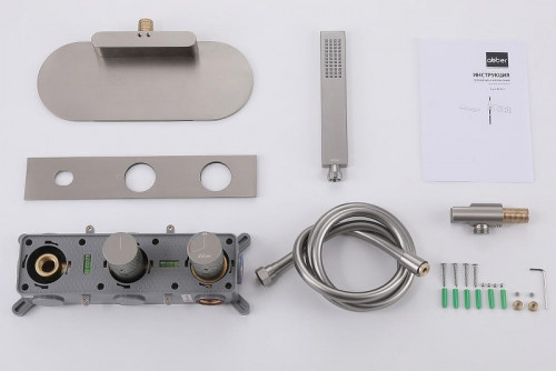 Смеситель для ванны Abber Rund AF8731SP цвет Сатин