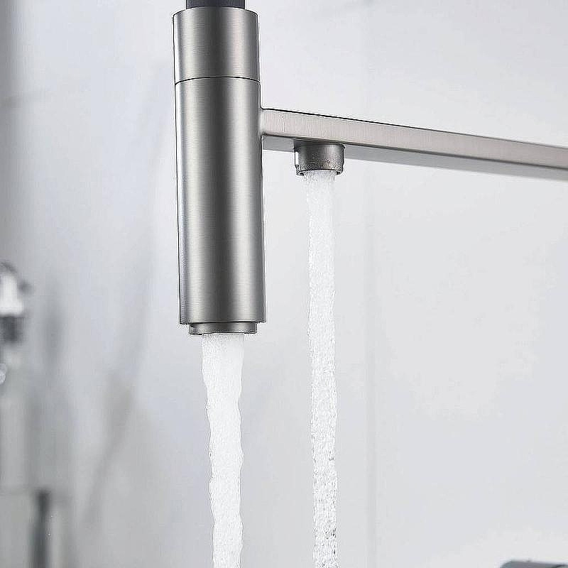 Кухонная мойка Ulgran Quartz Underground 500-09 Асфальт со смесителем Maretti Calabria CA31RGF11 Оружейная сталь