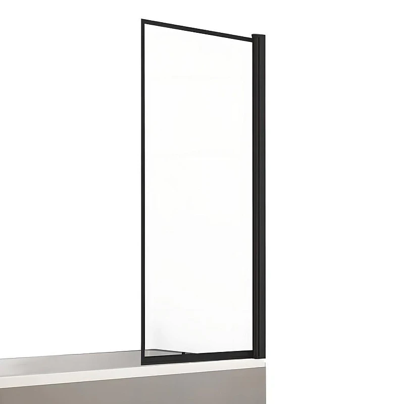 Шторка для ванны New Trendy NEW SOLEO Black x70 P-0088