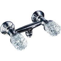 Смеситель для душа Boheme Crystal 274-CRST Хром латунь на стену