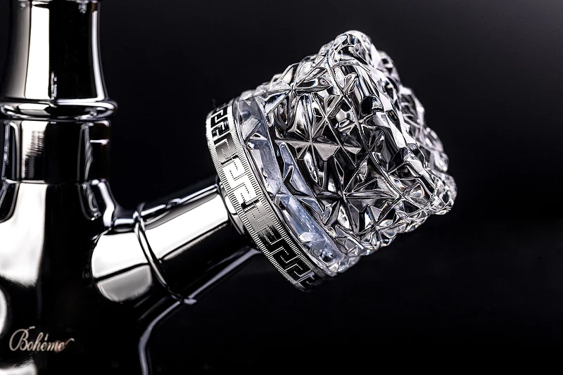 Смеситель для душа Boheme Crystal 274-CRST Хром латунь на стену