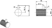 Крючок Allen Brau Priority 6.31C01-31 цвет Черный матовый