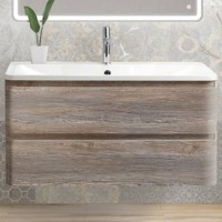 Тумба под раковину BelBagno ALBANO-800-2C-SO-PS подвесная Pino Scania МДФ / ЛДСП