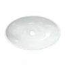 Раковина-чаша Sanita Luxe Ringo Slim 53 WB.CT/Ringo/53-N.Slim/WHT.G/S1 Белая