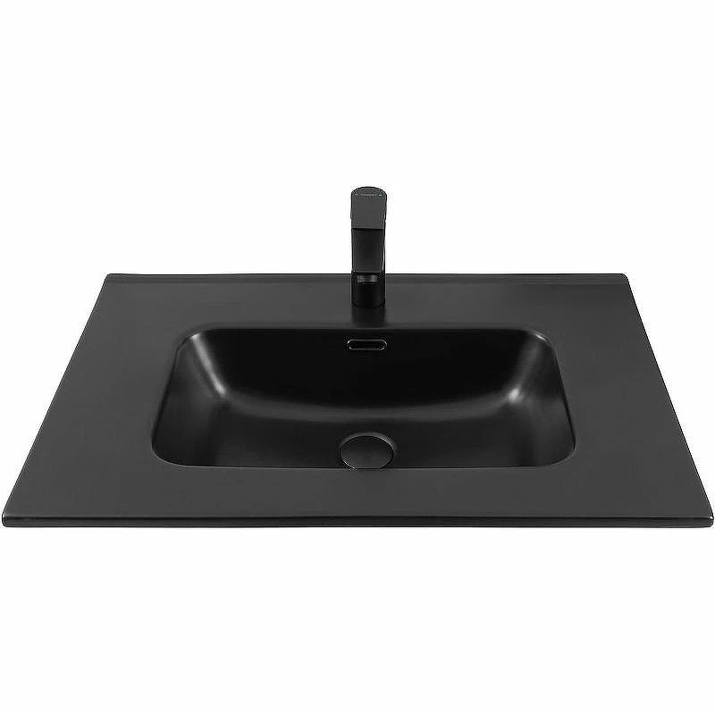 Раковина Aquanet Flat 70 329254 Черная матовая