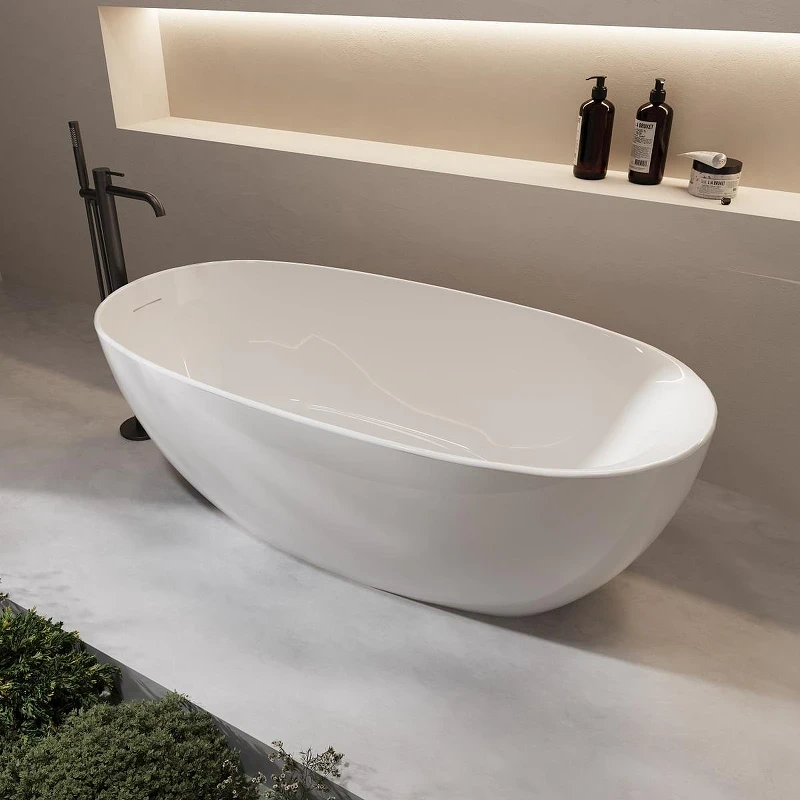 Акриловая ванна Vincea 160x80 VBT-601-1600 цвет Белый
