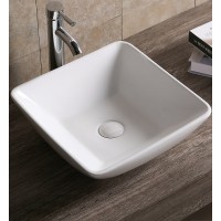 Раковина-чаша Ceruttispa 42 CR7034D 9945 Белая фарфор накладная