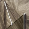 Шторка на ванну Maybah Glass MGV-68-5ш 600x1400 в широком профиле Хром матовый стекло бронзовое