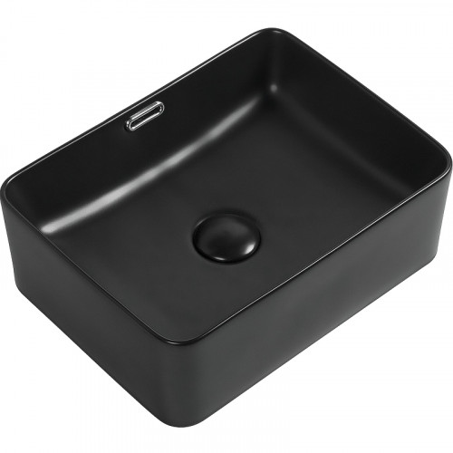 Раковина-чаша Aquanet Perfect-1-MB 40.5 273678 Черная матовая фаянс накладная