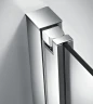 Душевая дверь Jacob Delafon Contra 140 E22C140-GA профиль Хром стекло прозрачное
