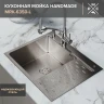Кухонная мойка Ростовская Мануфактура Сантехники MRK 63 L MRK-6350L цвет Хром
