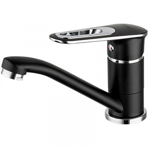 Смеситель для кухни Frap H49-6 F4549-6 Черный матовый Хром