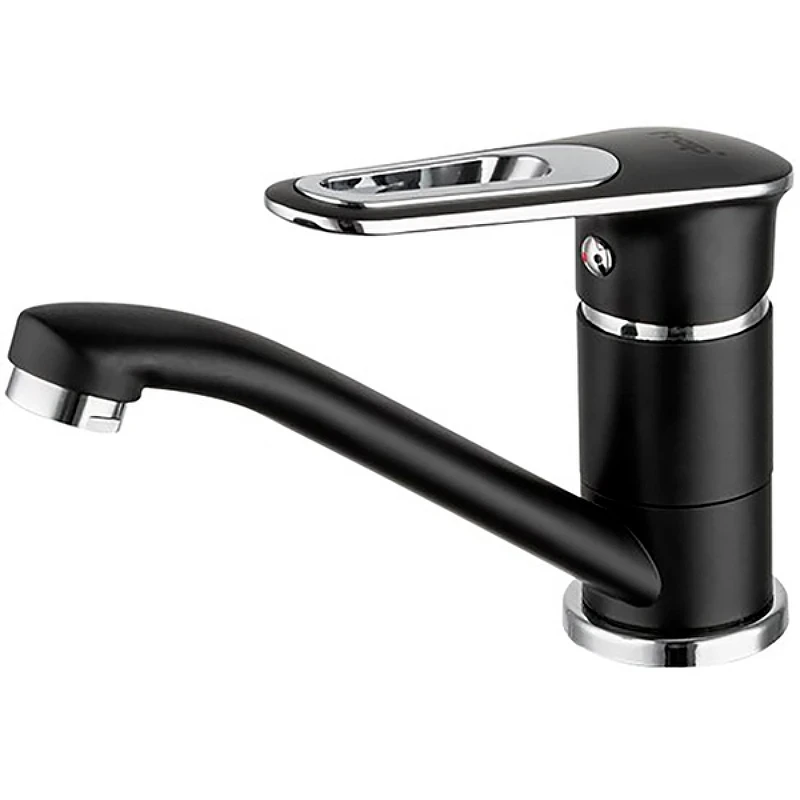Смеситель для кухни Frap H49-6 F4549-6 Черный матовый Хром