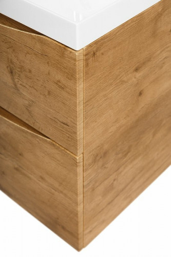 Тумба под раковину BelBagno Marino 80 MARINO-H60-800-2C-SO-RN-P подвесная Rovere Nature МДФ / ЛДСП