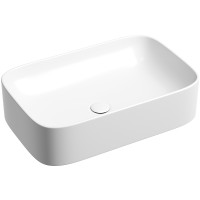 Раковина-чаша Ceramicanova Element 61 CN6053MW Белая матовая фарфор накладная