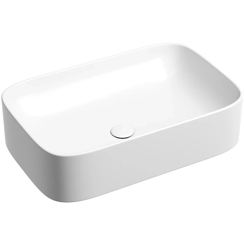 Раковина-чаша Ceramicanova Element 61 CN6053MW Белая матовая фарфор накладная