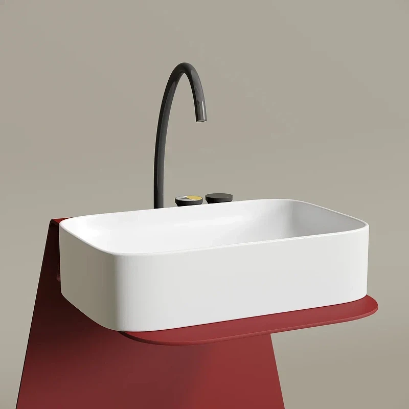 Раковина-чаша Ceramicanova Element 61 CN6053MW Белая матовая фарфор накладная