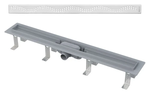 Душевой лоток Alcaplast Simple AG100101850 (APZ8-850M) с решеткой Хром